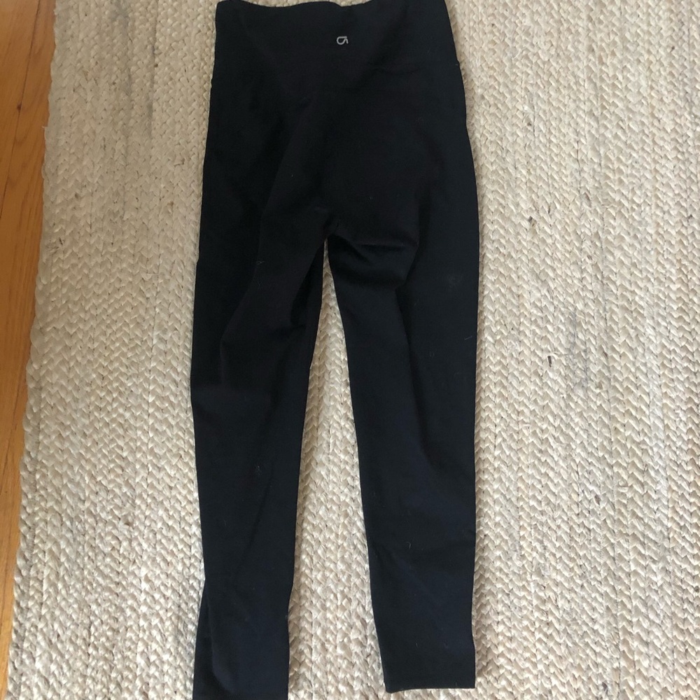 Gap fit small high waist leggings black